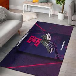 Kiss My Airs Nike Area Rug Hypebeast Carpet Fashion Brand Living Room Rugs Rug Regtangle Carpet Floor Decor Home Decor V2178