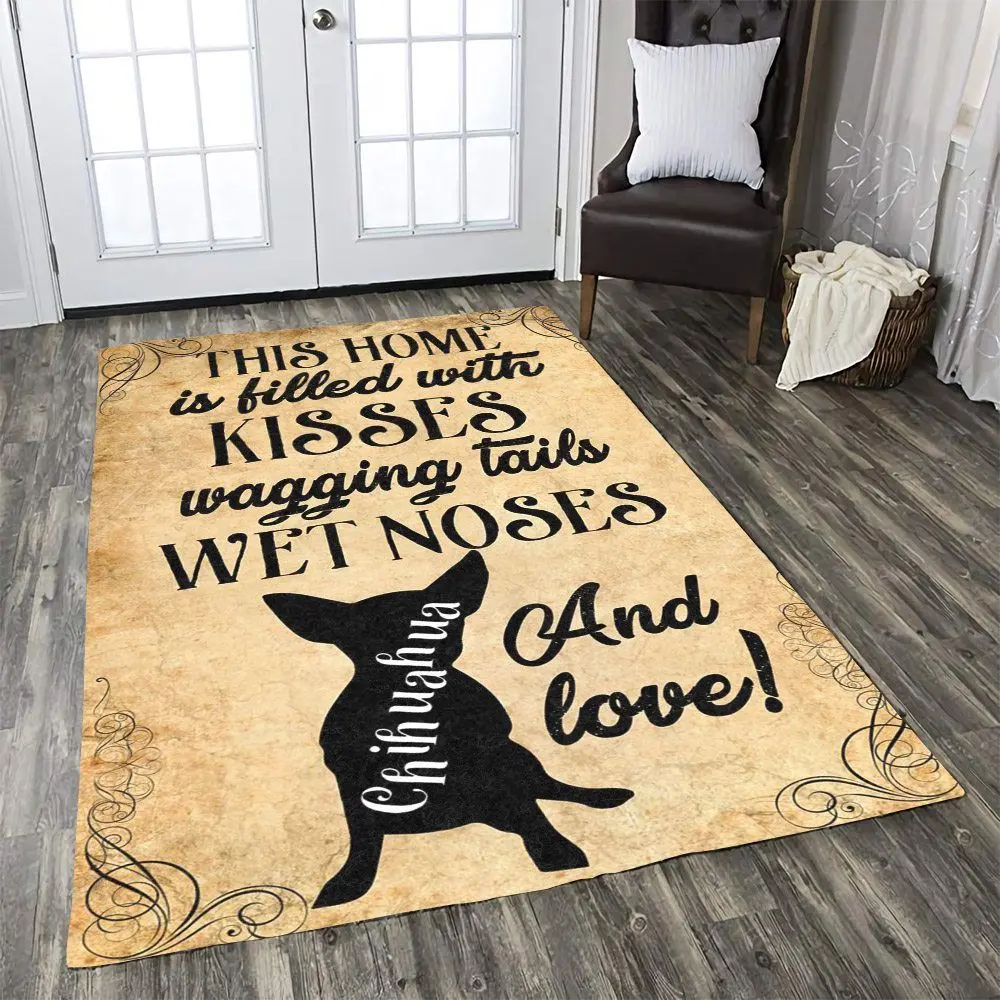 Kisses Sharpei Dhcld0310At Rug Living Room Rug Home Decor