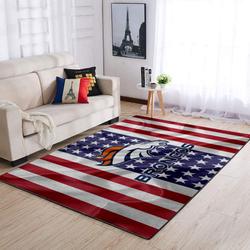 NFL Denver Broncos Area Rugs Bed Home Decor Area Rug Living Room