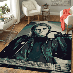 Kurt Cobain Art 2 Music Artist Art For Fans Area Rug Living Room Carpet Rug Regtangle Carpet Floor Decor Home Decor