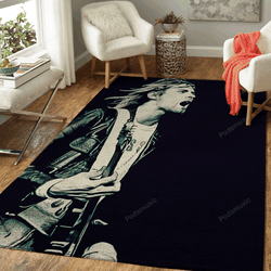Kurt Cobain Art 3 Music Artist Art For Fans Area Rug Living Room Carpet Rug Regtangle Carpet Floor Decor Home Decor