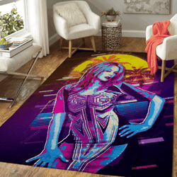 Kylie Minogue 80S Artwork Music Synthwave 80S Art For Fans Area Rug Living Room Carpet Rug Regtangle Carpet Floor Decor Home Decor
