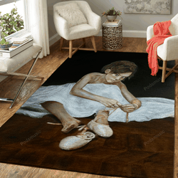 La Petite Danseuse Movies And Music Art For Fans Area Rug Living Room Carpet Rug Regtangle Carpet Floor Decor Home Decor