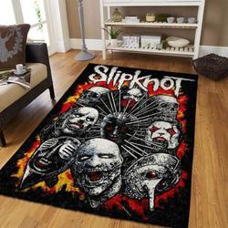 Ladybug Daisy Pattern Print Area Rug Living Room Rug Home Decor