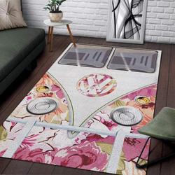 Ladybug Pattern Print Area Rug Living Room Rug Home Decor