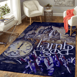Lamb Of God Music Art For Fans Area Rug Living Room Carpet Rug Regtangle Carpet Floor Decor Home Decor