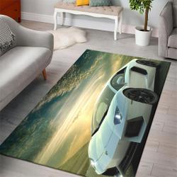 Lamborghini Aventador Super Cars Fn200227 Area Rug Rug Regtangle Carpet Floor Decor Home Decor
