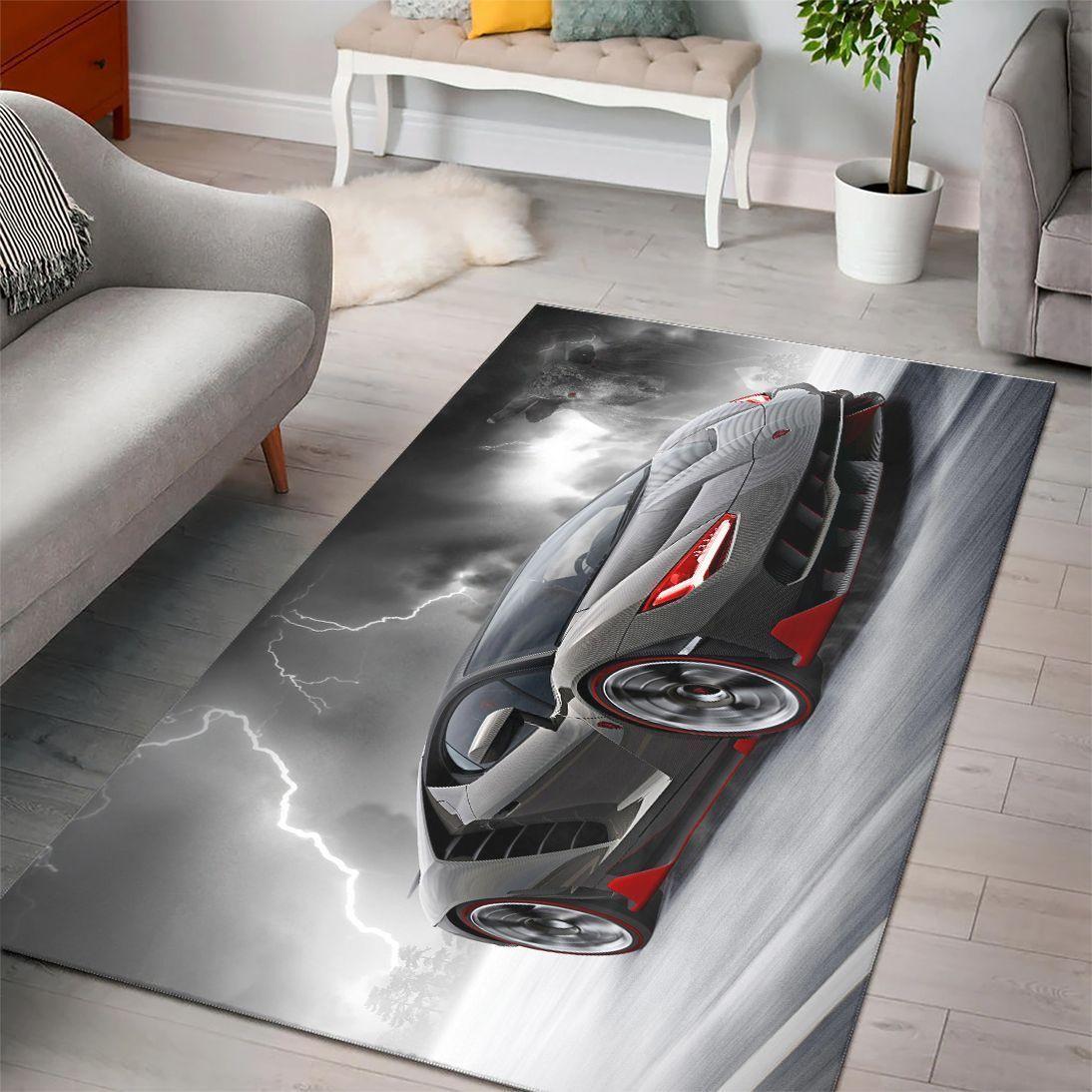 Lamborghini Aventador Super Cars Fn200234 Area Rug Rug Regtangle Carpet Floor Decor Home Decor