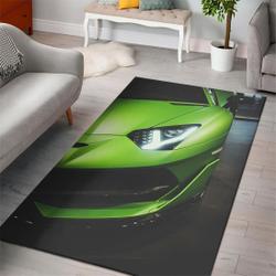 Lamborghini Aventador Super Cars Fn200236 Area Rug Rug Regtangle Carpet Floor Decor Home Decor