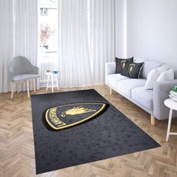Lamborghini Logo Area Rug 3D Design Living Room Carpet Rug Regtangle Carpet Floor Decor Home Decor
