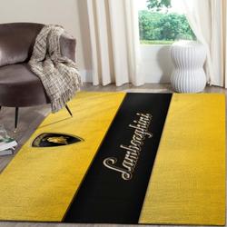 Lamborghini Logo Supercars Area Rugs Living Room Carpet Fn131208 Rug Regtangle Carpet Floor Decor Home Decor