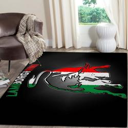 Lamborghini Logo Supercars Area Rugs Living Room Carpet Fn131212 Rug Regtangle Carpet Floor Decor Home Decor