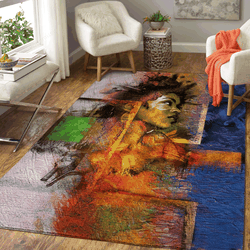 Lauryn Hill Music Hip Hop Legends Art For Fans Area Rug Living Room Carpet Rug Regtangle Carpet Floor Decor Home Decor