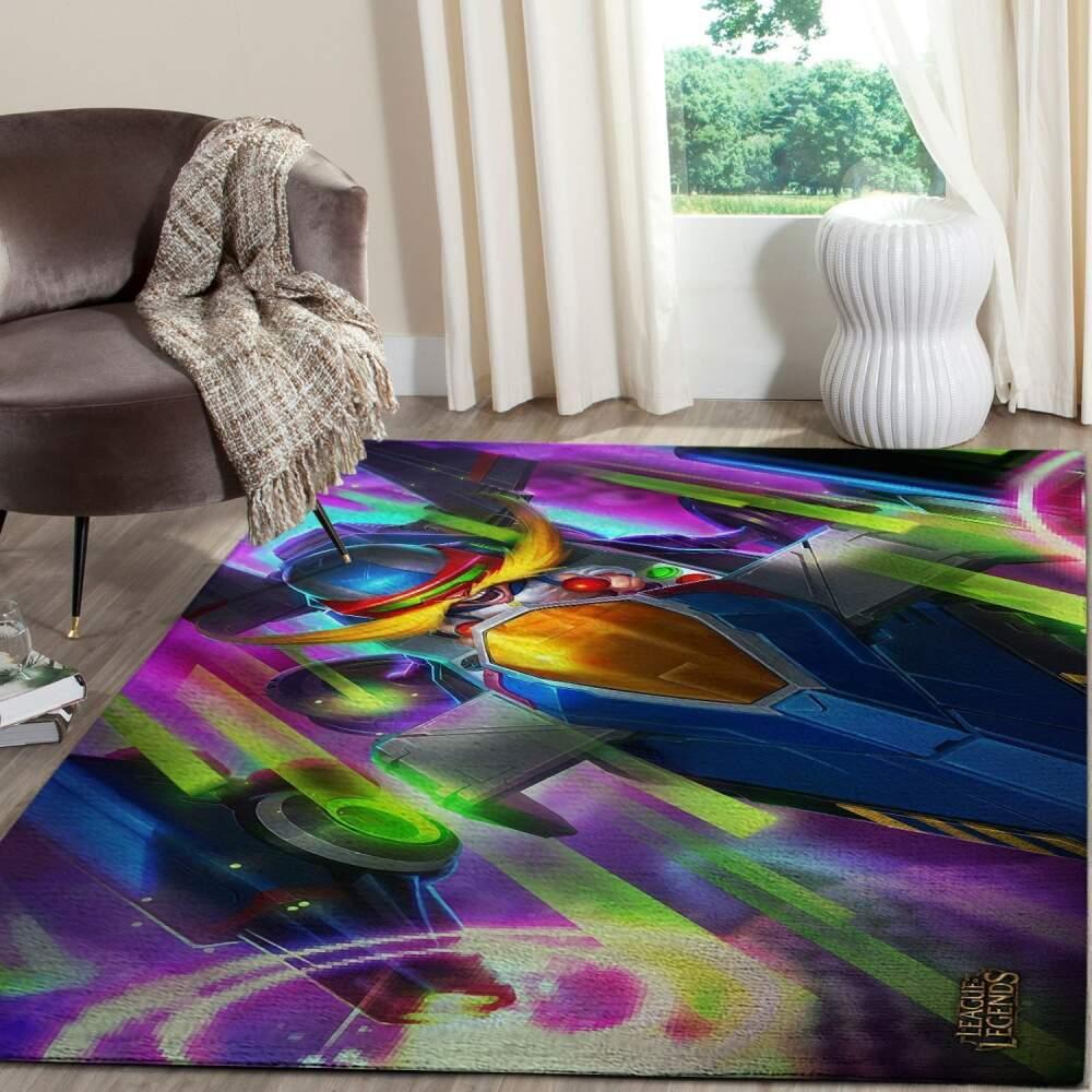 League Of Legends Corki Fn070220 Gaming Area Rug Rug Regtangle Carpet Floor Decor Home Decor