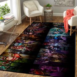 League Of Legends Lol Area Rug Gaming Carpet Gamer Living Room Rugs Rug Regtangle Carpet Floor Decor Home Decor V1412