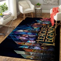 League Of Legends Lol Area Rug Gaming Carpet Gamer Living Room Rugs Rug Regtangle Carpet Floor Decor Home Decor V1413