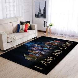 League Of Legends Lol Area Rug Gaming Carpet Gamer Living Room Rugs Rug Regtangle Carpet Floor Decor Home Decor V1422