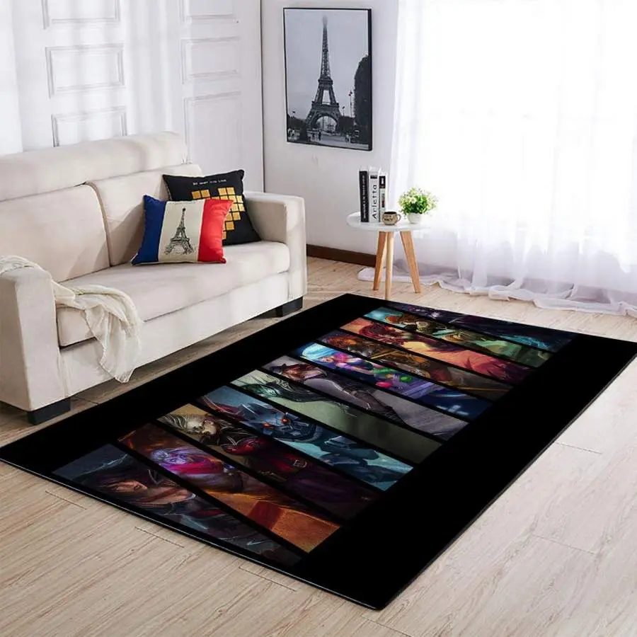 League Of Legends Lol Area Rug Living Room Rug Home Decor Gaming Gfd 19091615