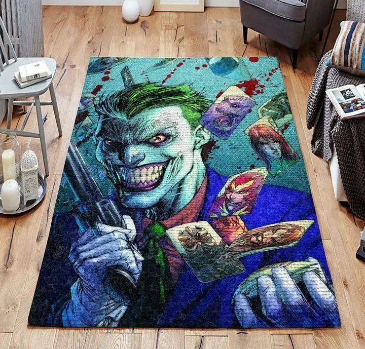 Legend Joker Area Rug Living Room Rug Home Decordc Movie Home Decor 12