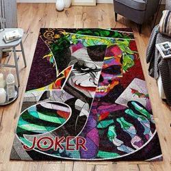 Legend Joker Area Rug Living Room Rug Home Decordc Movie Home Decor 8