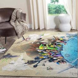 Legend Of Zelda Logo Gaming Area Rugs Living Room Carpet Fn181202 Rug Regtangle Carpet Floor Decor Home Decor