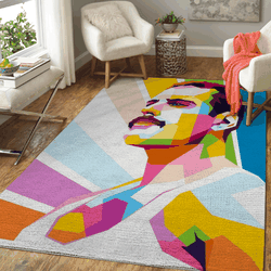 Legendary Music Freddie Mercury Queen Band Area Rug Area Rug Living Room Carpet Rug Regtangle Carpet Floor Decor Home Decor