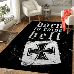Lemmy Born To Raise Hell Music Art For Fans Area Rug Living Room Carpet Rug Regtangle Carpet Floor Decor Home Decor