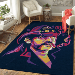 Lemmy Kilmister Music Wpap Art For Fans Area Rug Living Room Carpet Rug Regtangle Carpet Floor Decor Home Decor