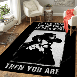 Lemmy Music Art For Fans Area Rug Living Room Carpet Rug Regtangle Carpet Floor Decor Home Decor