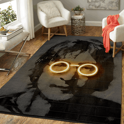 Lennon Music Art For Fans Area Rug Living Room Carpet Rug Regtangle Carpet Floor Decor Home Decor