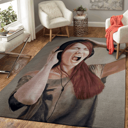 Lets Party Movies And Music Art For Fans Area Rug Living Room Carpet Rug Regtangle Carpet Floor Decor Home Decor