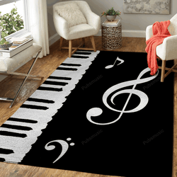 Life Is Like A Piano Music Art For Fans Area Rug Living Room Carpet Rug Regtangle Carpet Floor Decor Home Decor
