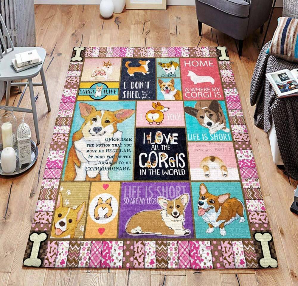 Life Is Short So Are My Legs Dhckl0909 Rug Living Room Rug Home Decor