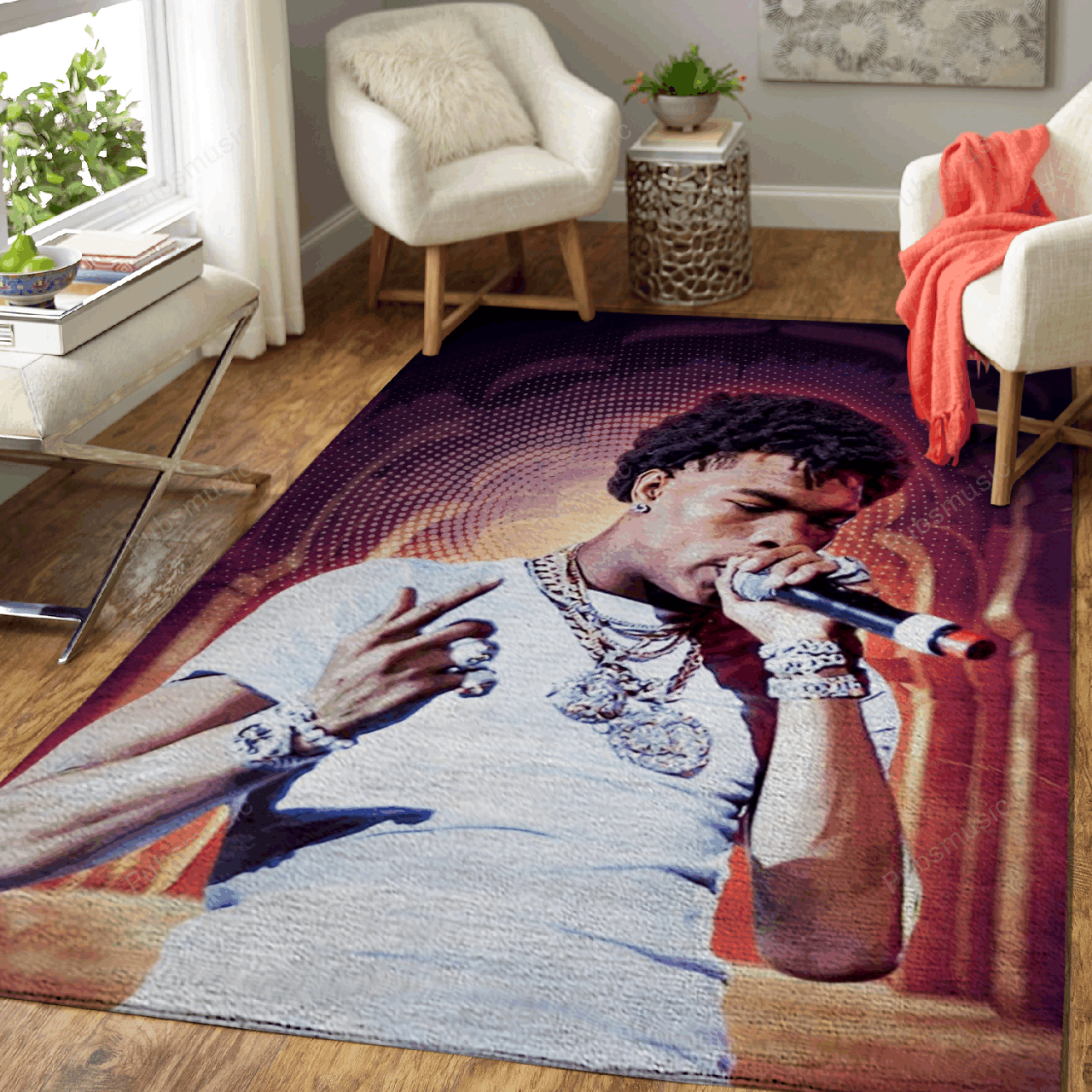 Lil Baby Rap Music Art For Fans Area Rug Living Room Carpet Rug Regtangle Carpet Floor Decor Home Decor
