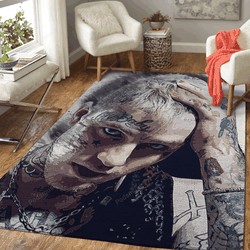 Lil Peep Art Minimalist 2 Rapper And Hip Hop Music Art For Fans Area Rug Living Room Carpet Rug Regtangle Carpet Floor Decor Home Decor