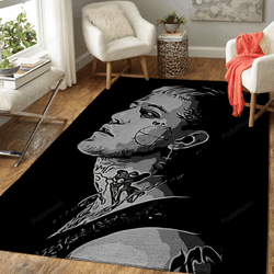 Lil Peep Ii Music Painting Art For Fans Area Rug Living Room Carpet Rug Regtangle Carpet Floor Decor Home Decor