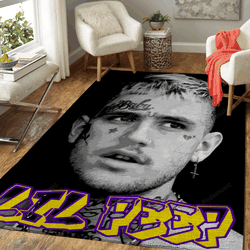 Lil Peep Minimalist 1 Rapper And Hip Hop Music Art For Fans Area Rug Living Room Carpet Rug Regtangle Carpet Floor Decor Home Decor