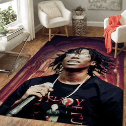 Lil Tecca Rap Music Art For Fans Area Rug Living Room Carpet Rug Regtangle Carpet Floor Decor Home Decor