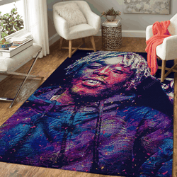 Lil Uzi Vert Music Art For Fans Area Rug Living Room Carpet Rug Regtangle Carpet Floor Decor Home Decor