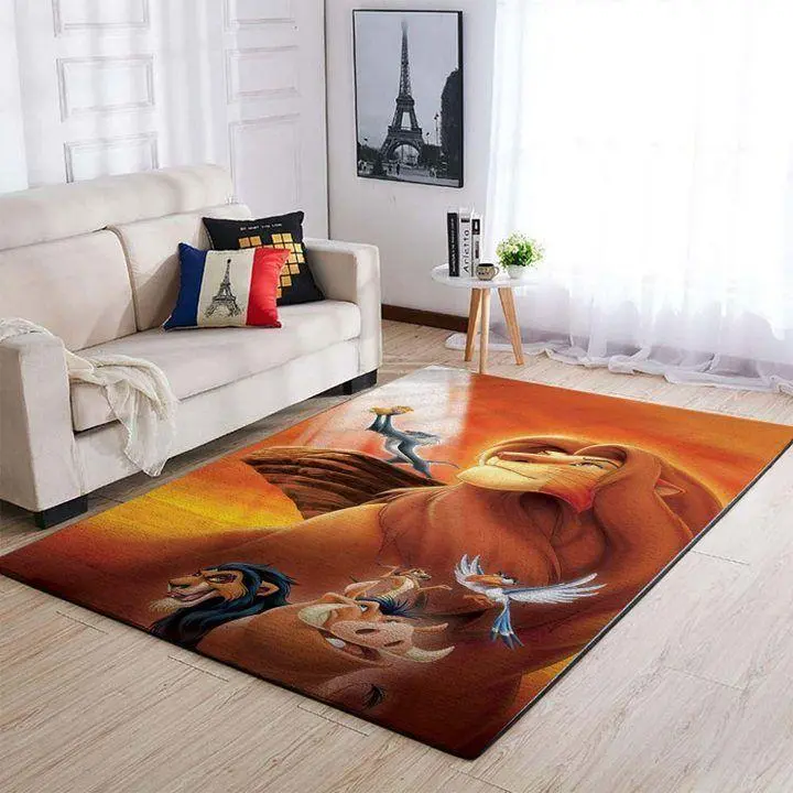Lilo And Stitch Area Rug Living Room Rug Home Decor Disney Rug Living Room Rug Home Decors Floor Decor 0411
