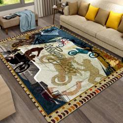 Lilo And Stitch Dhckl3009 Rug Living Room Rug Home Decor