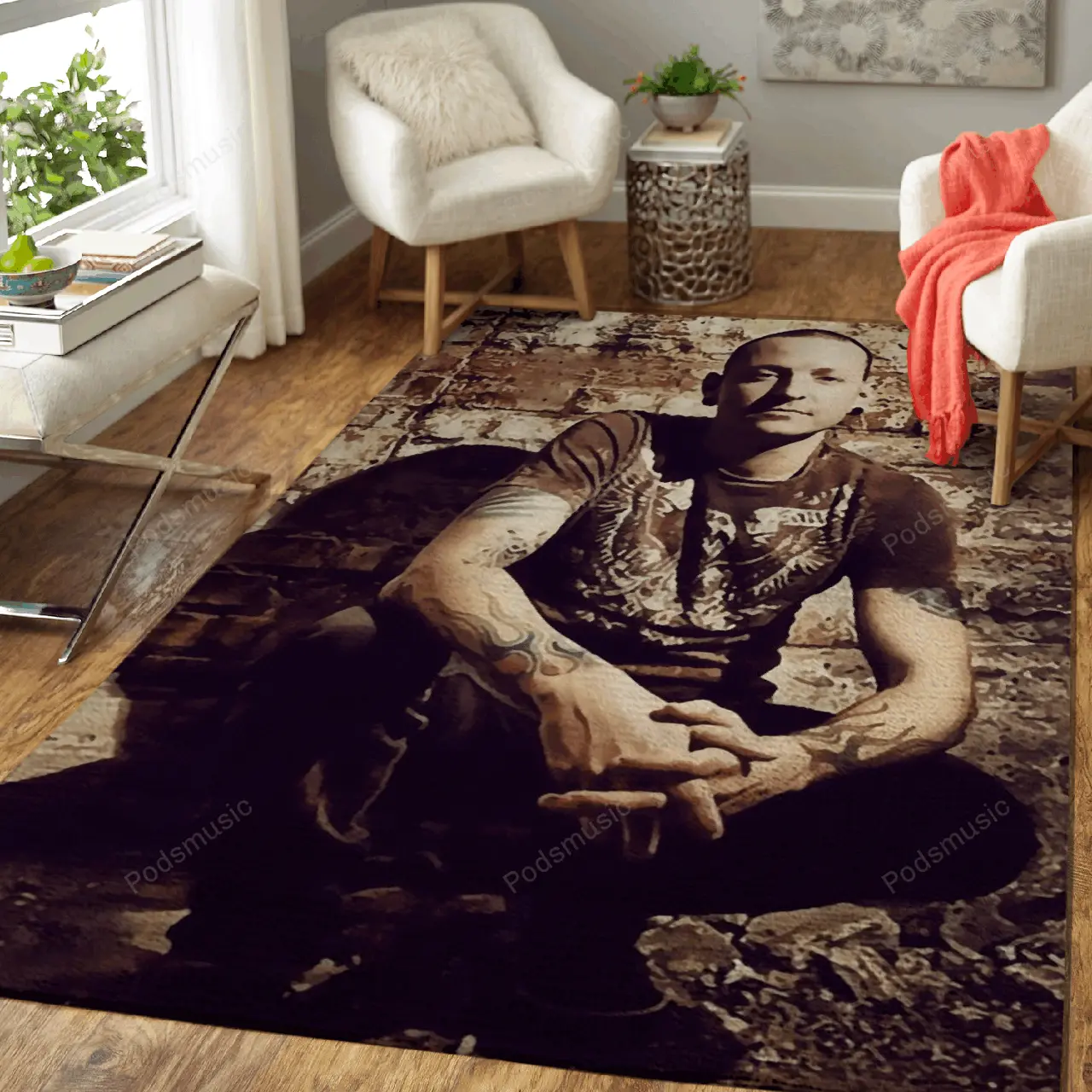 Linkin Park 143 Music Art For Fans Area Rug Living Room Carpet Rug Regtangle Carpet Floor Decor Home Decor