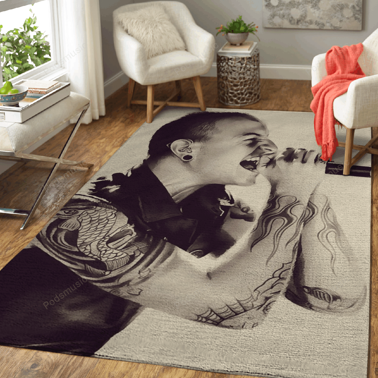 Linkin Park 160 Music Art For Fans Area Rug Living Room Carpet Rug Regtangle Carpet Floor Decor Home Decor