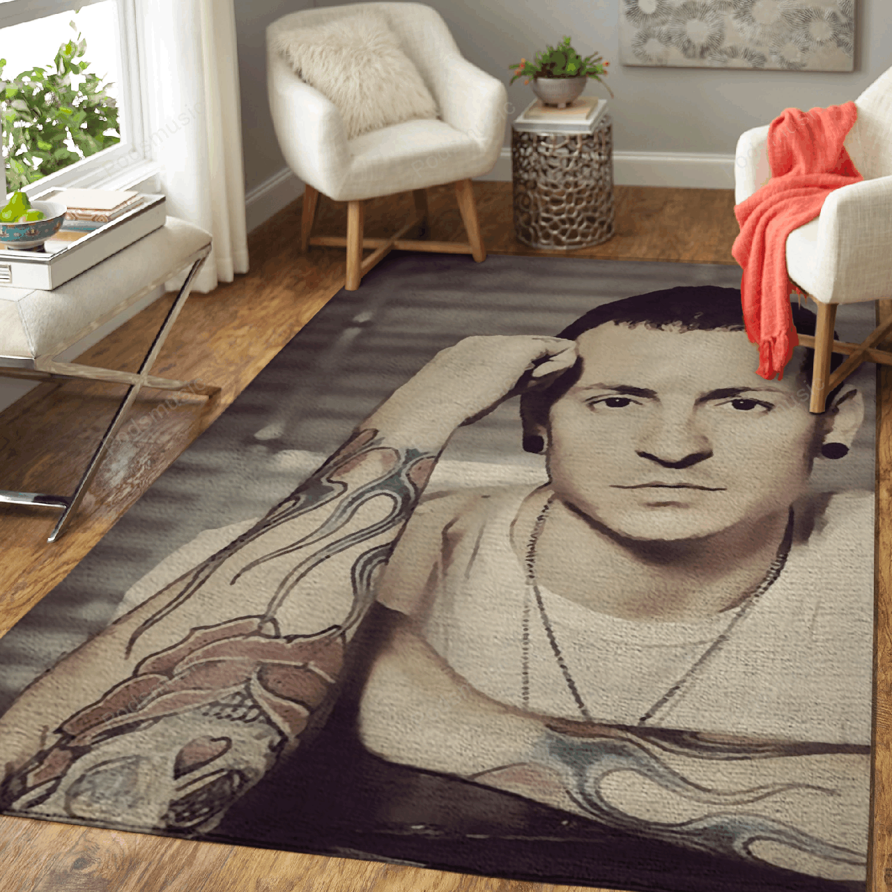 Linkin Park 219 Music Art For Fans Area Rug Living Room Carpet Rug Regtangle Carpet Floor Decor Home Decor