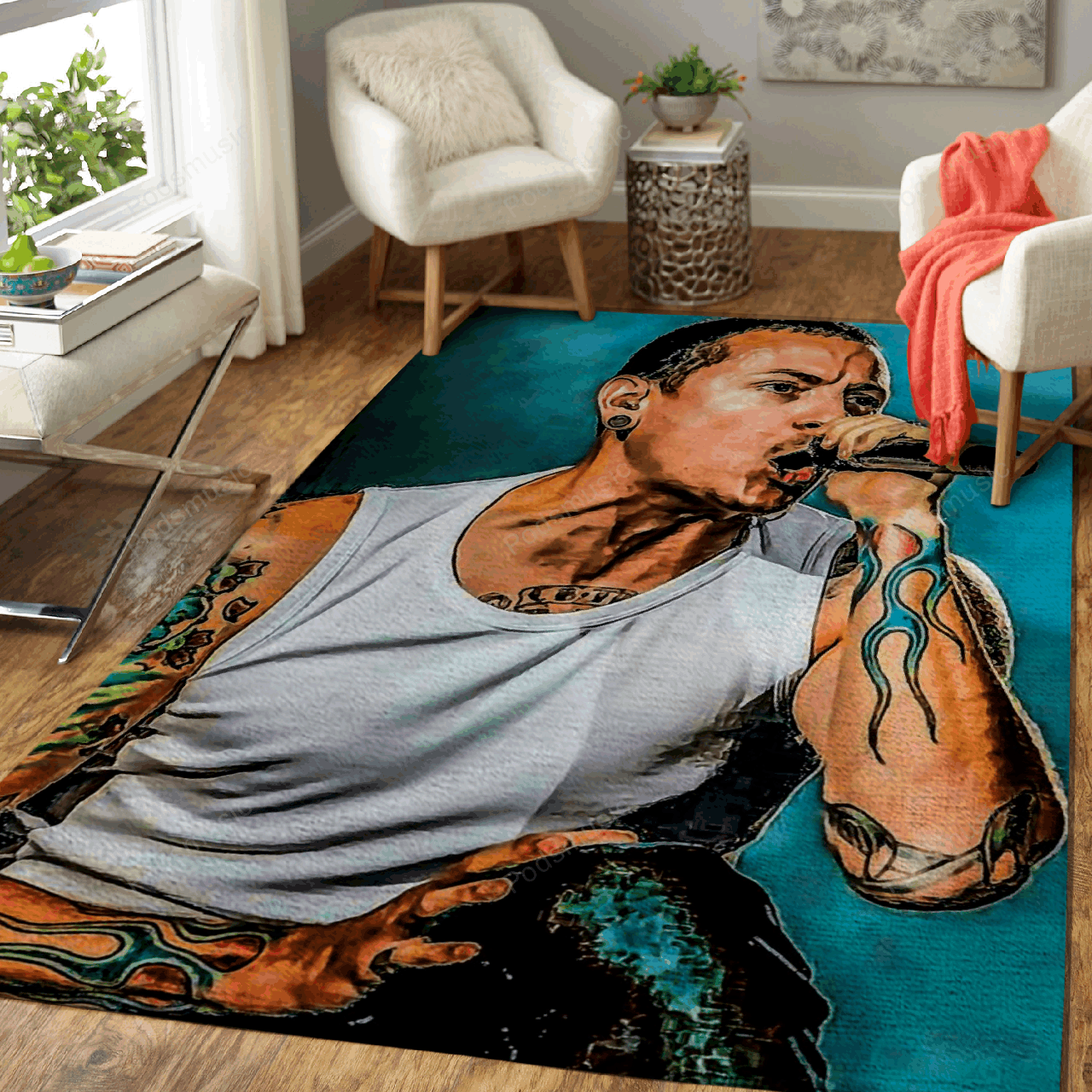 Linkin Park 24 Music Art For Fans Area Rug Living Room Carpet Rug Regtangle Carpet Floor Decor Home Decor