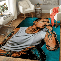 Linkin Park 24 Music Art For Fans Area Rug Living Room Carpet Rug Regtangle Carpet Floor Decor Home Decor