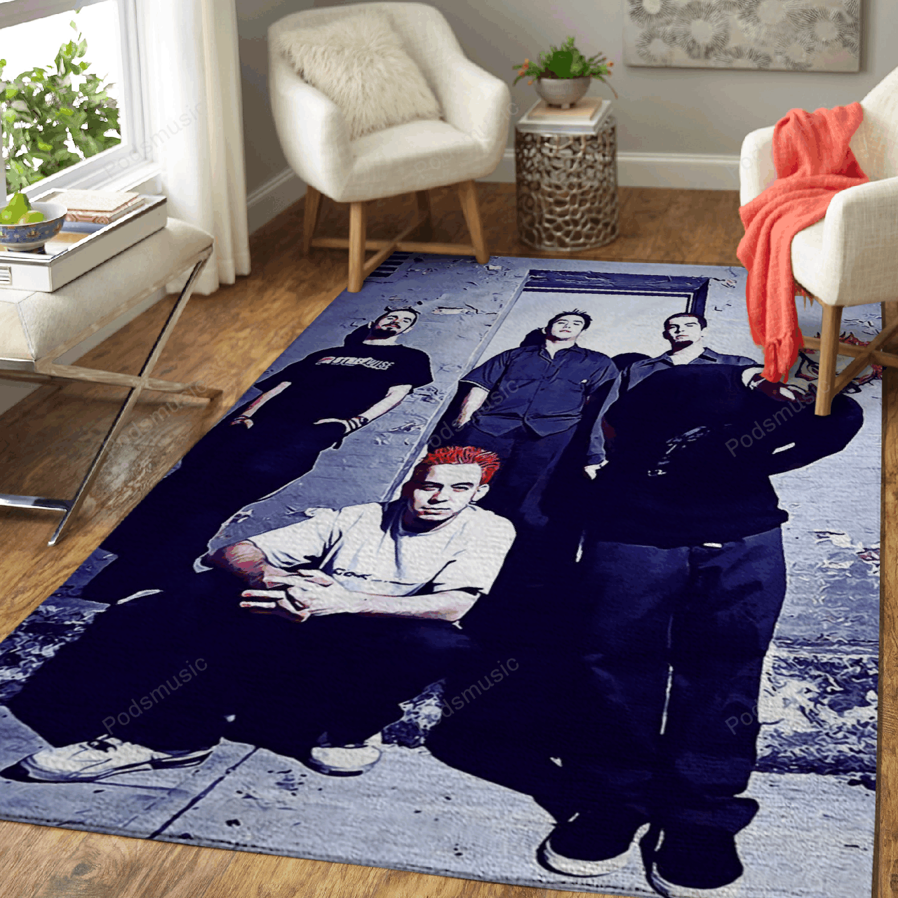 Linkin Park 370 Music Art For Fans Area Rug Living Room Carpet Rug Regtangle Carpet Floor Decor Home Decor