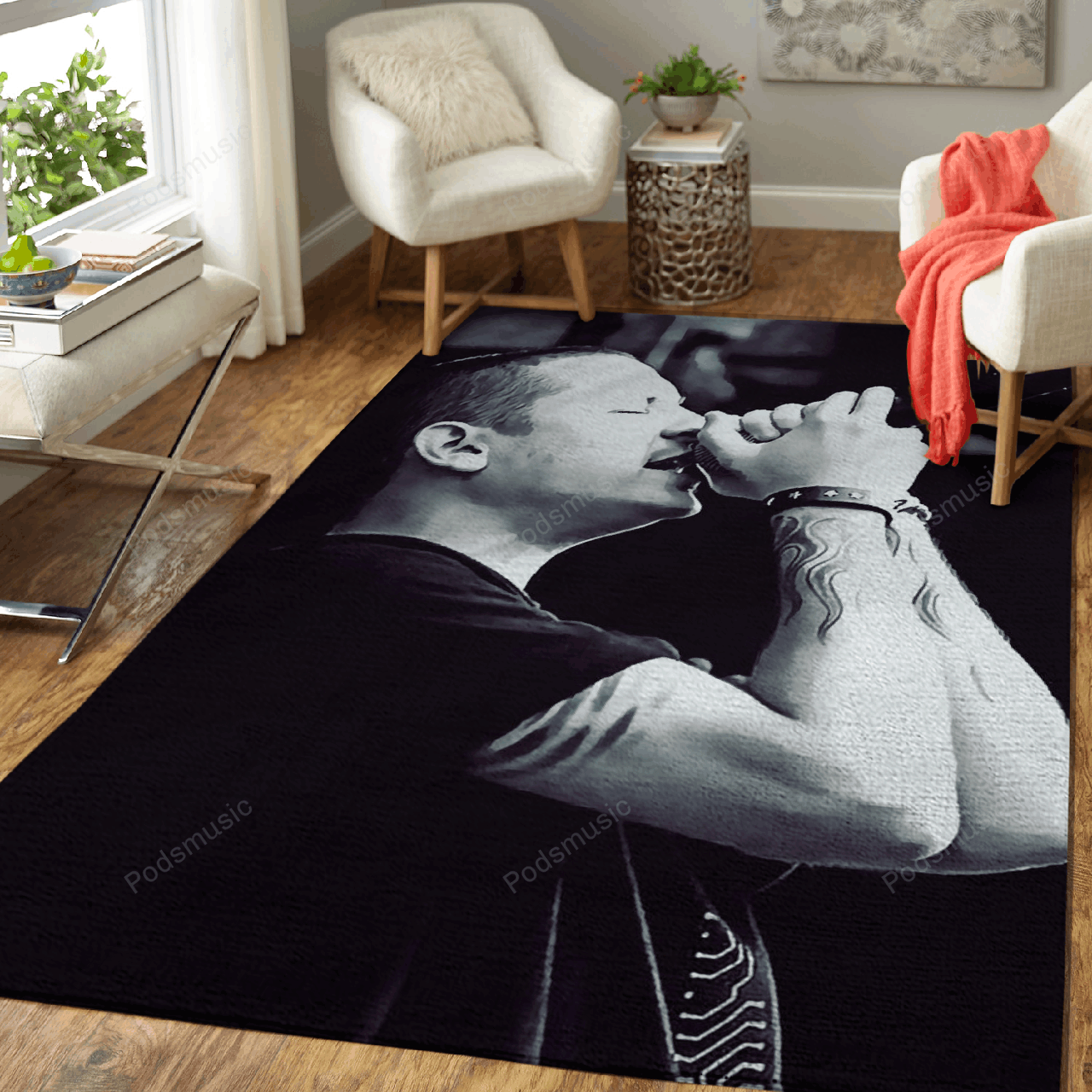 Linkin Park 402 Music Art For Fans Area Rug Living Room Carpet Rug Regtangle Carpet Floor Decor Home Decor