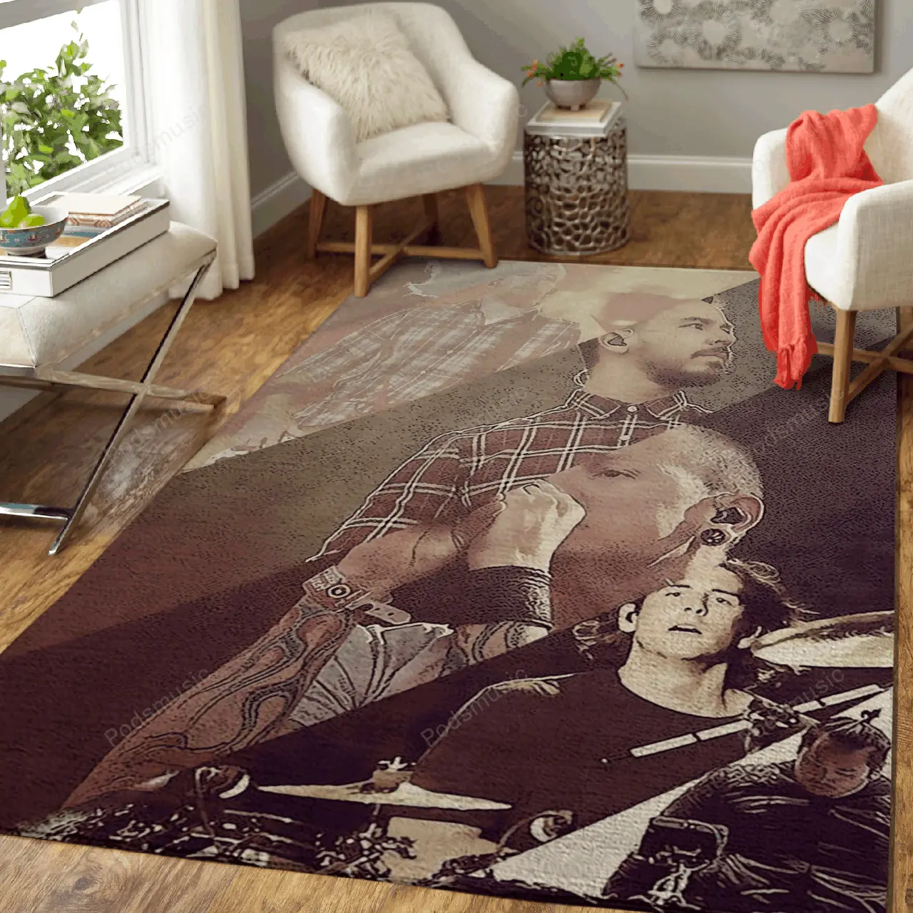 Linkin Park 440 Music Art For Fans Area Rug Living Room Carpet Rug Regtangle Carpet Floor Decor Home Decor