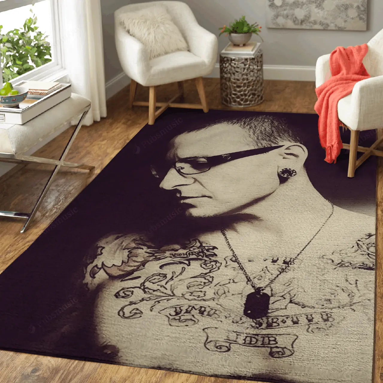 Linkin Park 77 Music Art For Fans Area Rug Living Room Carpet Rug Regtangle Carpet Floor Decor Home Decor